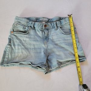 Jean Shorts Super Stretchy Cat & Jack Light Blue XL 14/16 Youth Kid